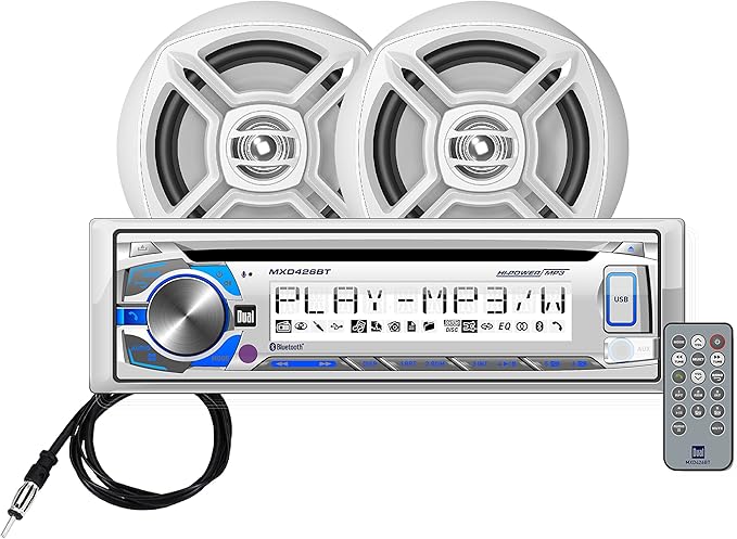 marine stereo system amazon