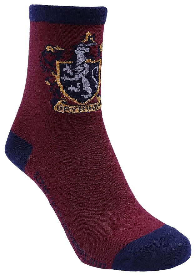 1 x burgunderrote Socken + Beutel HARRY POTTER