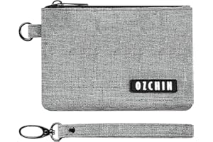 OZCHIN Smell Proof Bag Travel Storage Case Activated Charcoal Pouches Durable Odorless Medicine Organizer