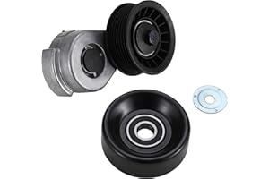 binopoly 90K-38116 (2PCS 38116+38033) Drive Belt Tensioner Kit Without Belt For 1992-2003 Dodge D & W Series Pickup/Dakota/Durango/Ram Series Pickup/Ramcharger OE#D70973K1 ACK070975