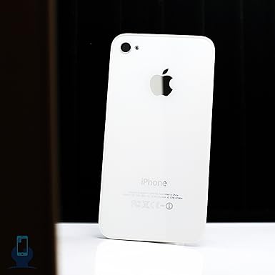 Amazon Com Iphone 4 Gsm Back Door Cover A1332 White