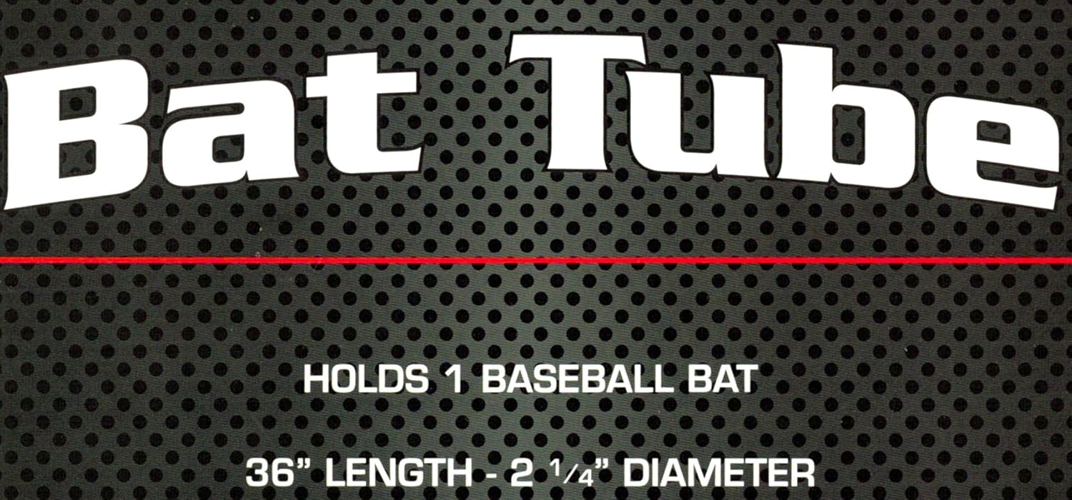 Case Of 12 Clear Plastic Baseball Bat Tubes Holders