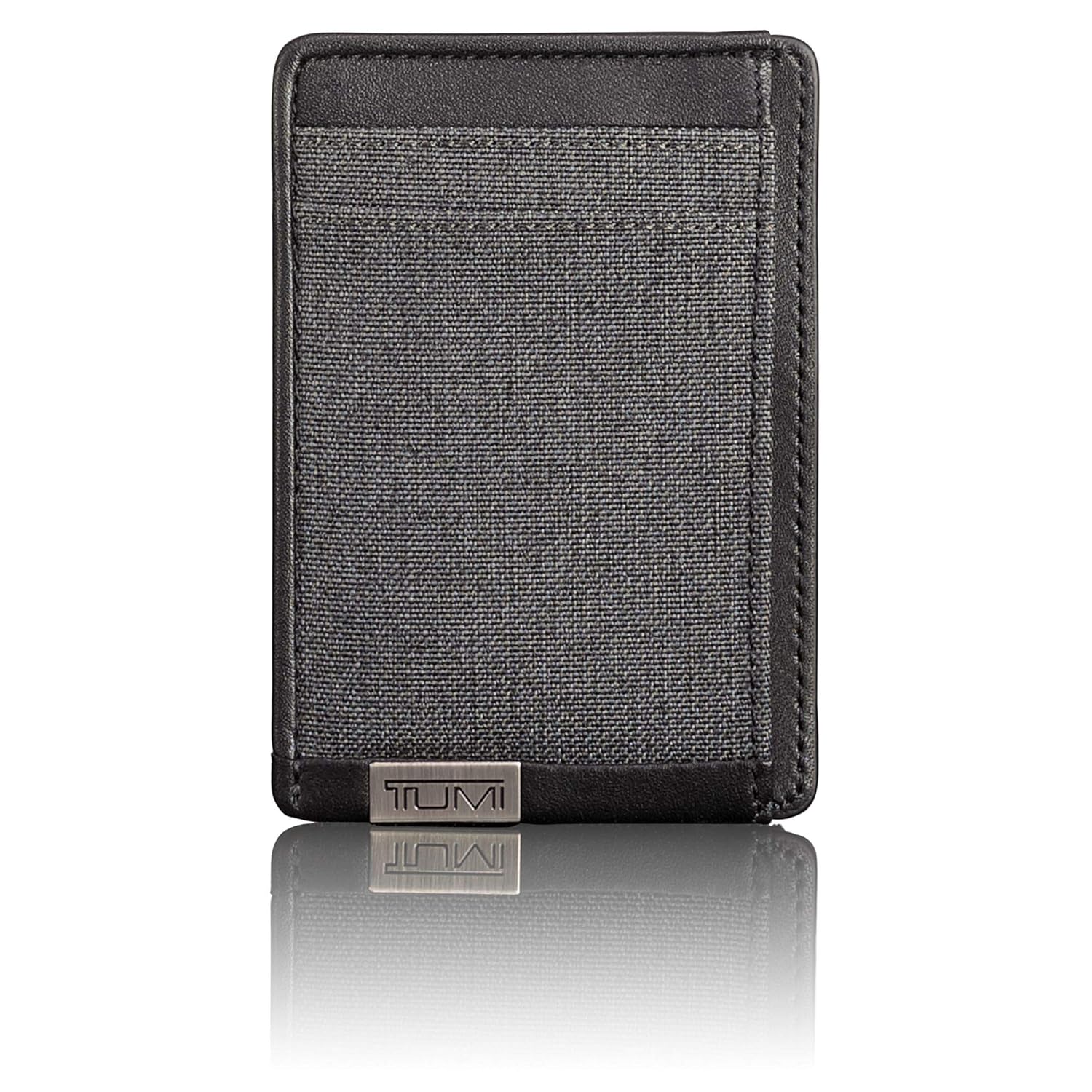 TUMI Alpha Money Clip Card Case Wallet with RFID ID Lock
