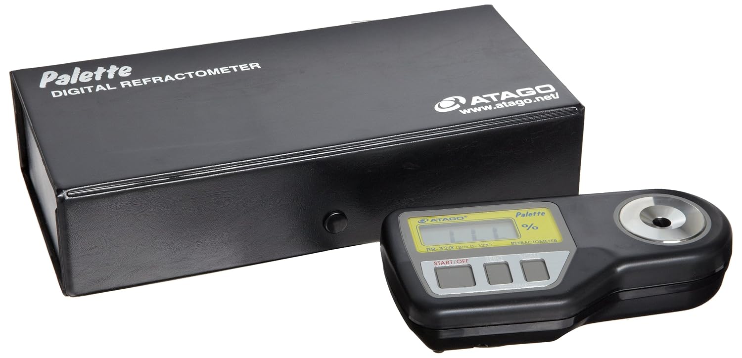 Atago 3405 PR32a Palette Series Portable Digital Refractometer, Brix 0