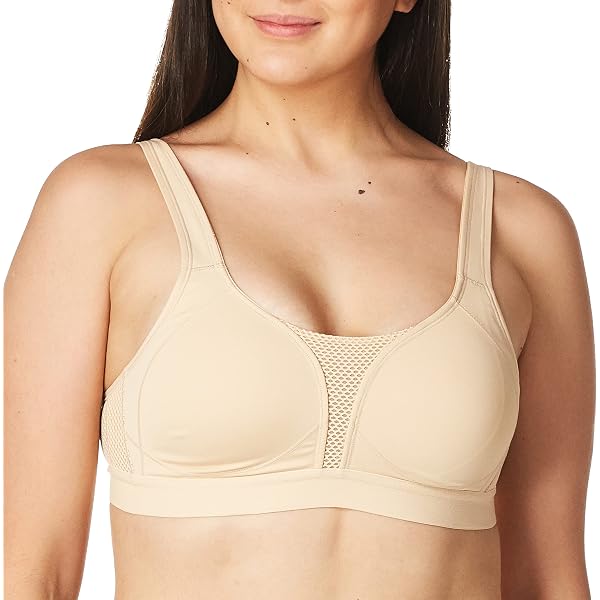 Anita Women's Wire Free Sports Bra 5529 - Maximum Support Full Figure Bra 2-Pack (Desert, 44E)