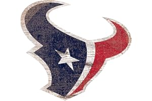 Fan Creations NFL Houston Texans Unisex Houston Texans Team Logo 8in Cutout, Team Color, 8 inch