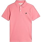 AEROPOSTALE Boys Polo Shirt - Soft Cotton Stretch Classic Fit Athletic Short Sleeve Collared Golf Polo Shirt for Boys