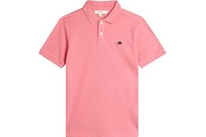 AEROPOSTALE Boys' Polo Shirt - Classic Fit Short Sleeve Pique Polo - Comfort Stretch Golf Shirt for Boys (4-16)