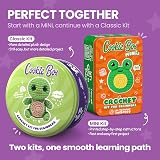 Cookie Box Original Crochet Kit for Beginners Turtle Hugo Amigurumi view 4