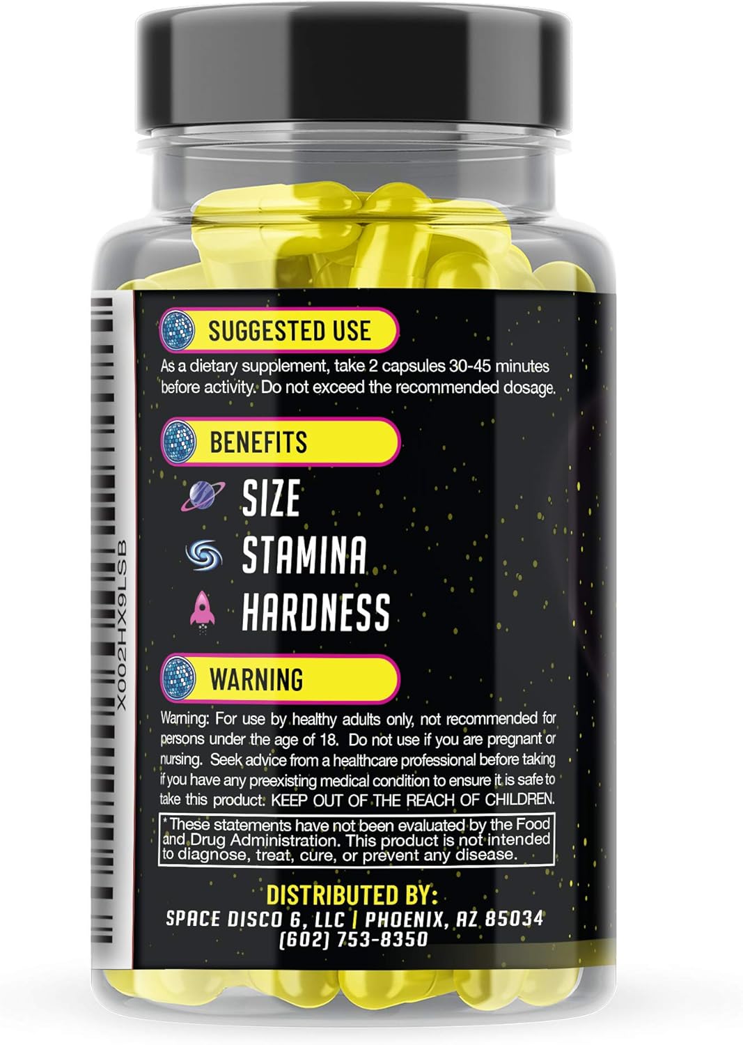 Too Hard REFORMULATED Energy Pills | Made in The USA (30 Pills): Health & Personal Care