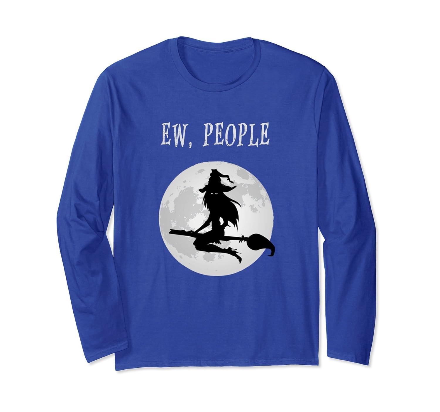 Ew People Halloween Funny Witch Sweatshirt-ANZ