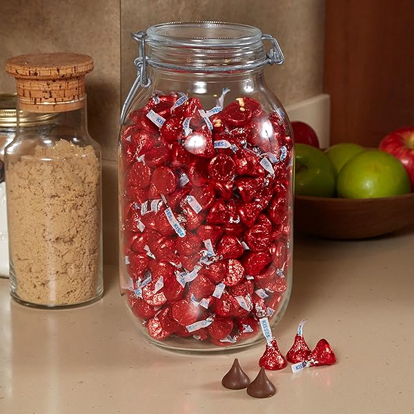 HERSHEY’S KISSES MILK CHOCOLATE CANDY BULK BAG, 60 OZ