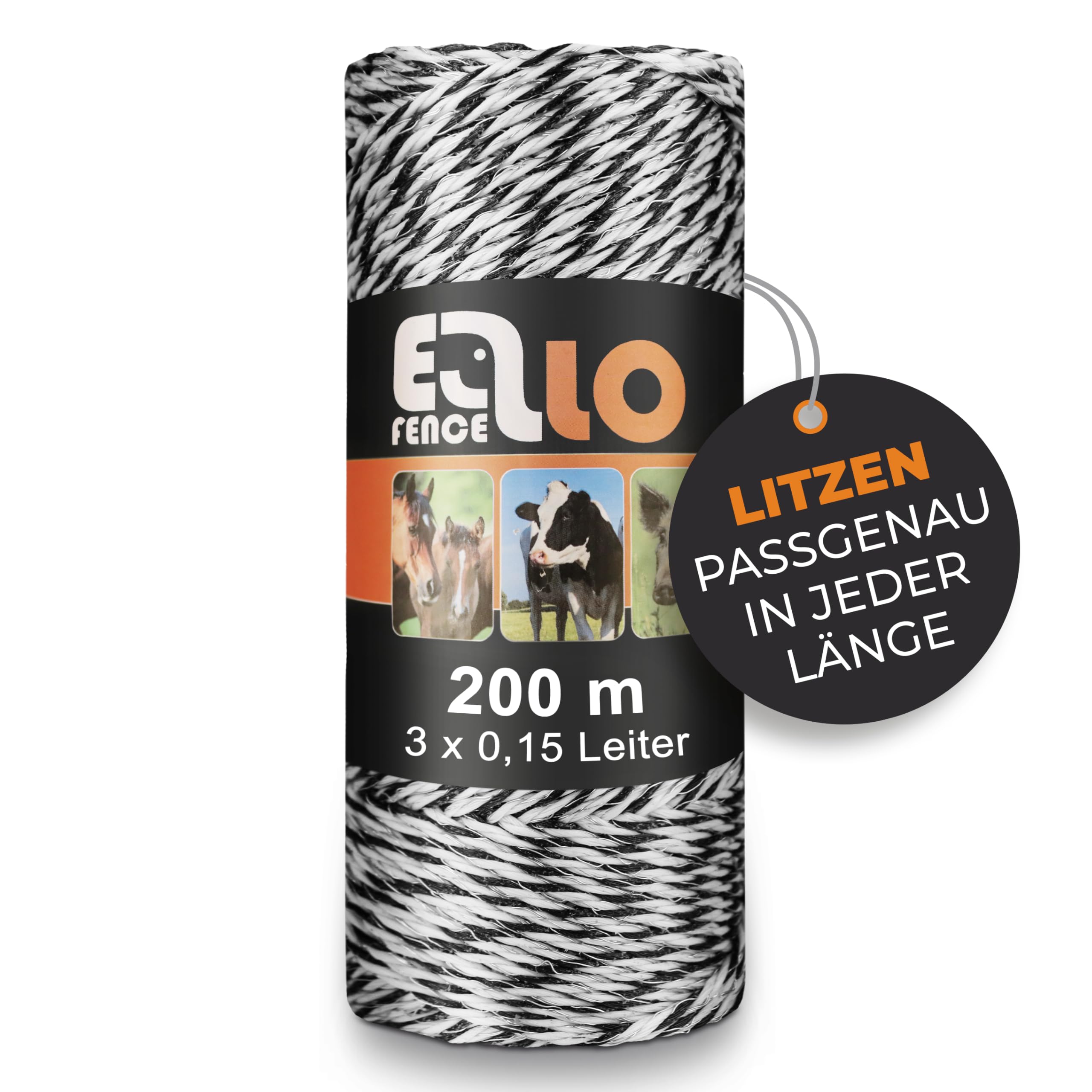 Ellofence Electric Fence Wire 200 m Top Conductivity