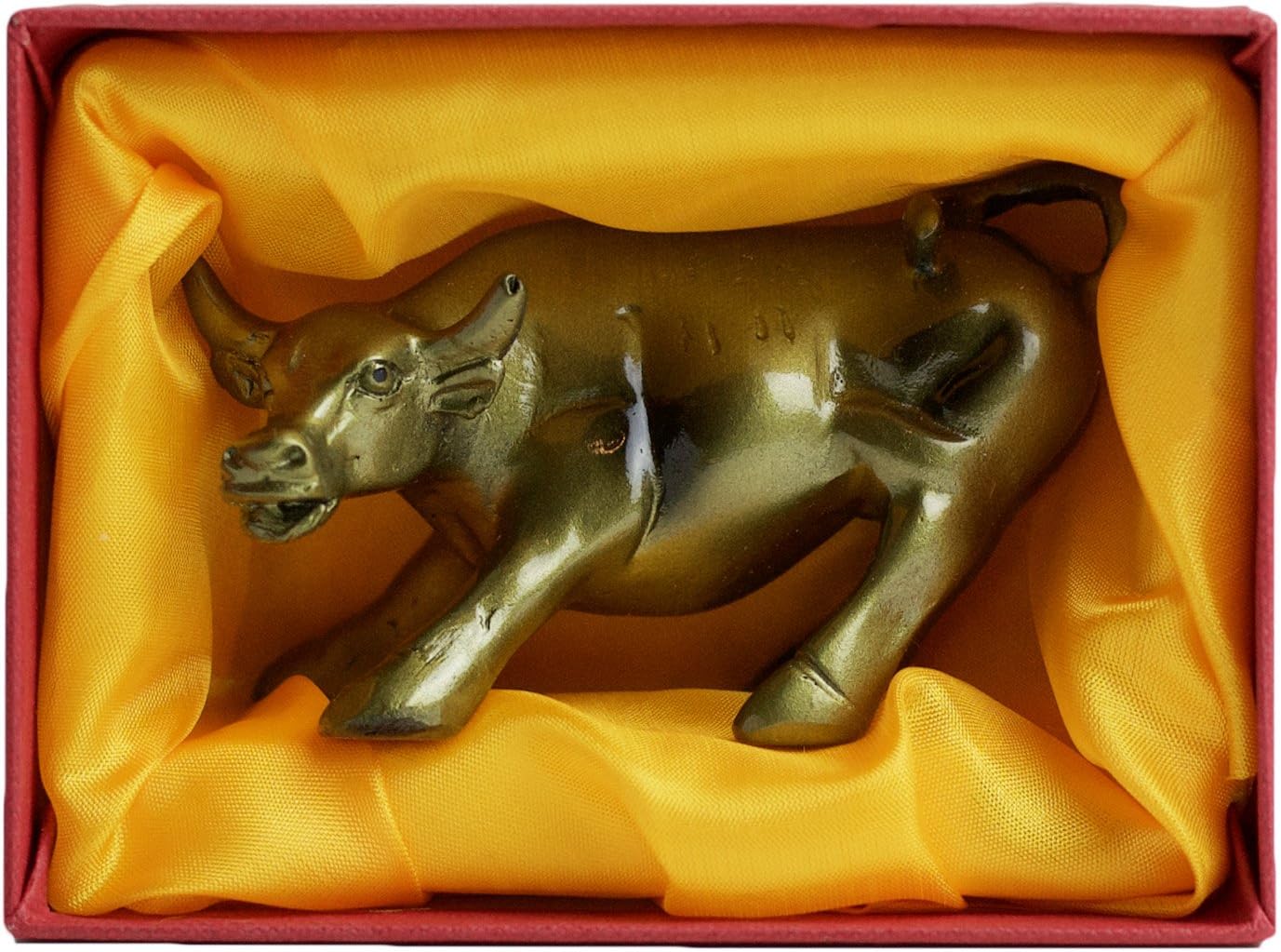 Amazon アメリカお土産 ウォール ストリート ブル像 Sサイズ フィギュア オブジェ 置物 オブジェ オンライン通販