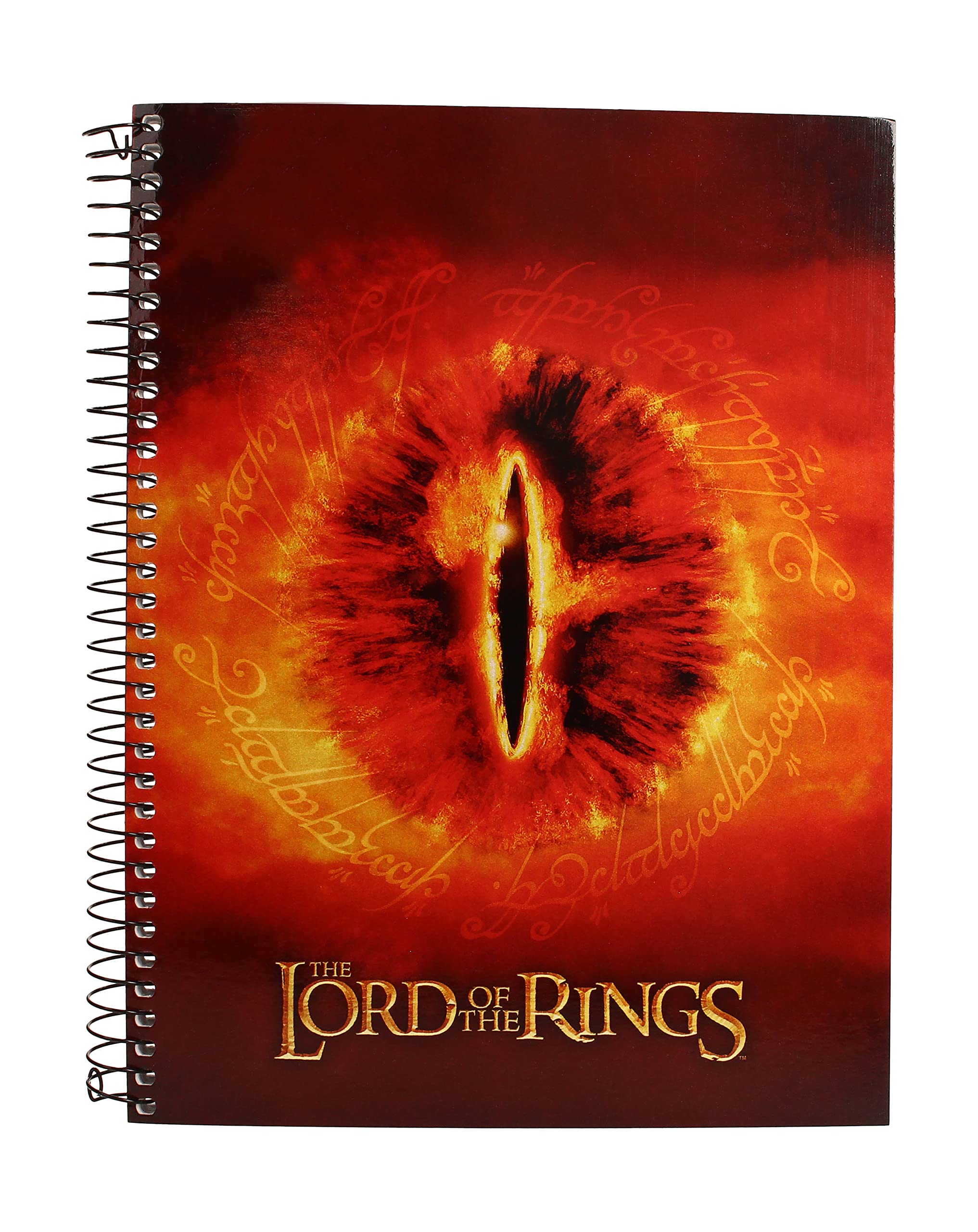 EL SEÑOR DE LOS ANILLOS SPIRAL NOTEBOOK EYE SAURON THE LORD OF THE RINGS