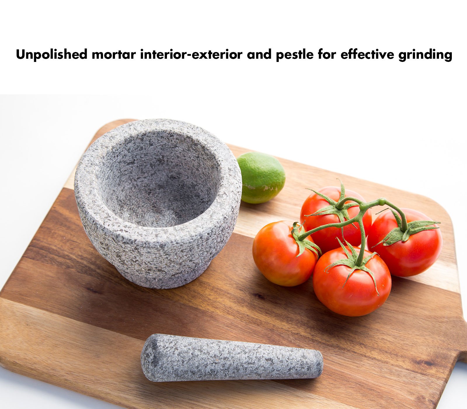 JAMIE OLIVER Mortar and Pestle, Unpolished Granite, 6 Inch Pricepulse