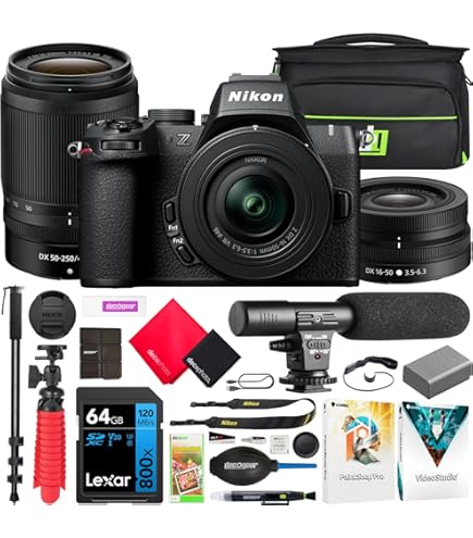 Amazon.com : Nikon Z50II Mirrorless Digital Camera with NIKKOR Z