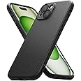 Ringke Onyx [Feels Good in The Hand] Compatible with iPhone 15 Case, Anti-Fingerprint Technology Prevents Oily Smudges Non-Slip Enhanced Grip Precise Cutouts for Camera Lenses - Matte Black