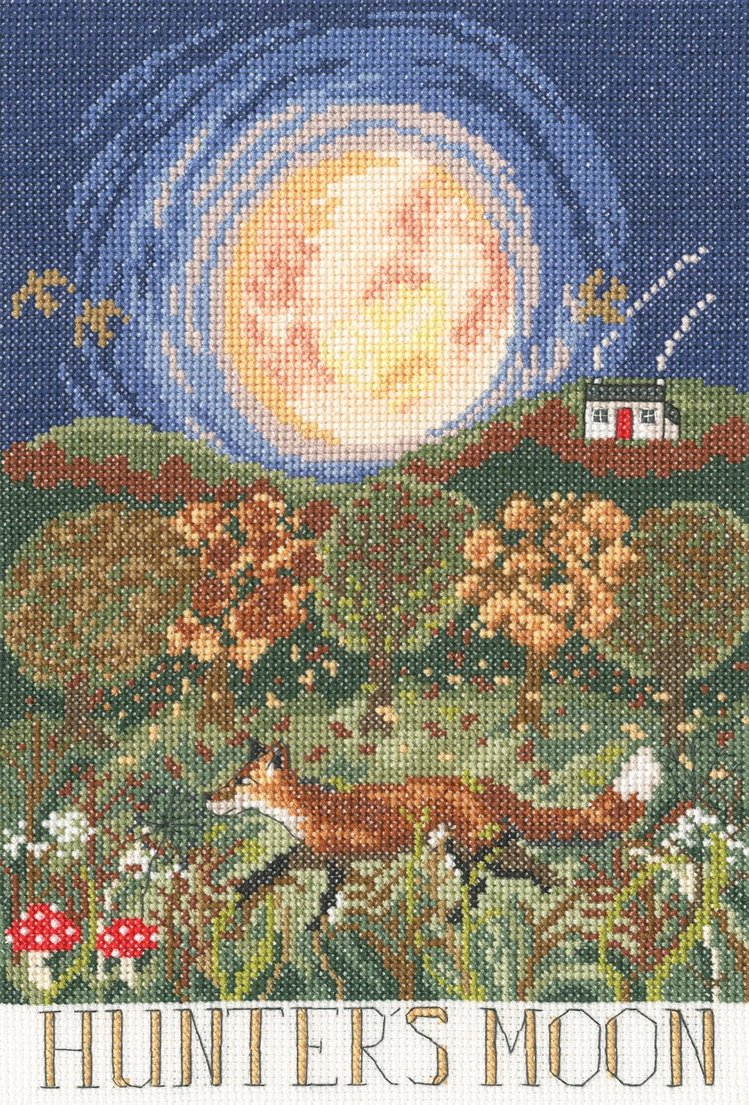 Bothy Threads - Hunter's Moon Counted Cross Stitch Kit