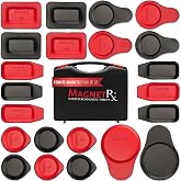 MagnetRX&reg; Biomagnetic Therapy Magnets Kit &ndash; Imanes para Biomagnetismo M&eacute;dico &ndash; Dr Goiz Bio Magnet Pair for Biomagnetism Magnets Therapy &ndash; Assorted Round &amp; Rectangular 2500-5200 Gauss (22 Mixed Units)