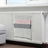 BARGAINS-GALORE Set Of 2 Radiator Airer 4 Tier Drying Rack White view 5