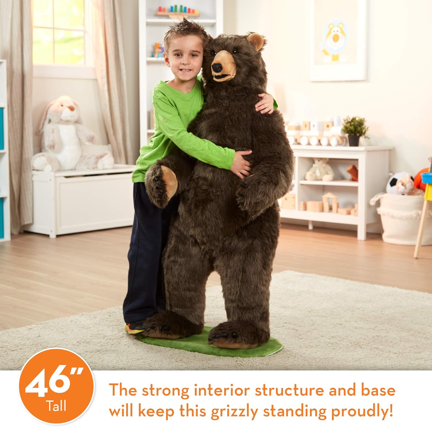 melissa and doug grizzly bear