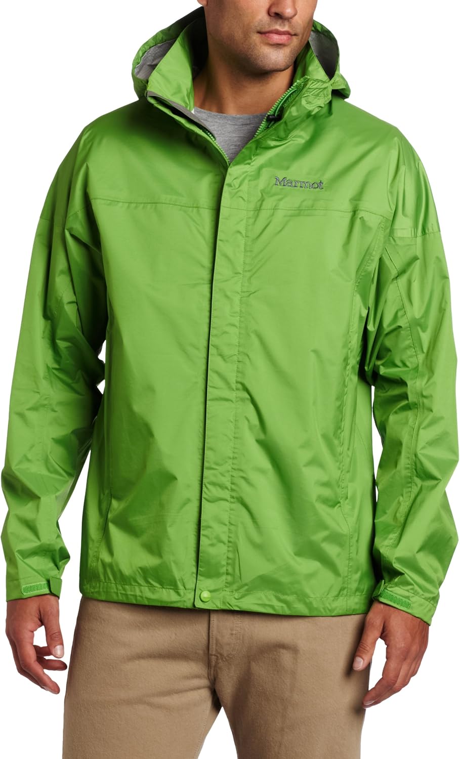 Marmot Men's Precip Jacket, Green, Medium Clothing