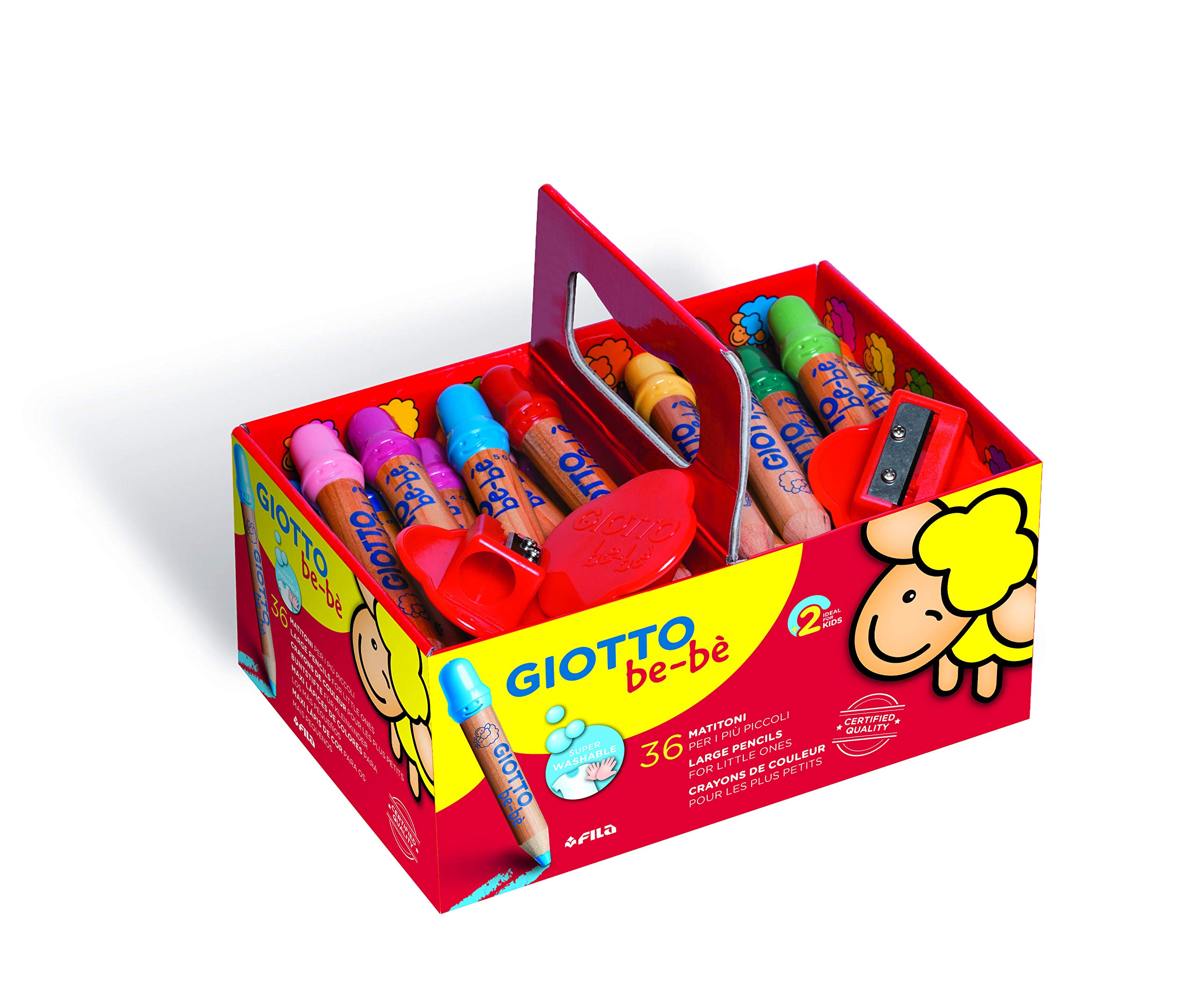 Giotto Bebe Pencils Shpner 36 Schoolpack Buy Online In Guernsey At Desertcart