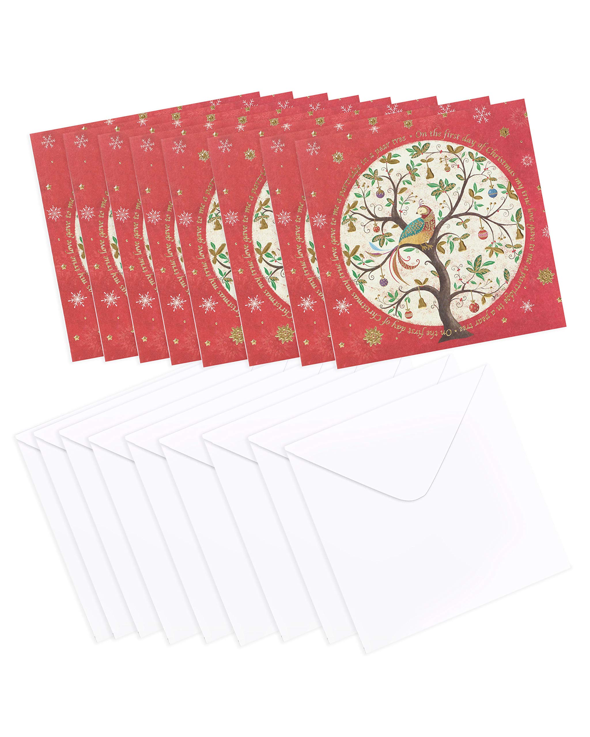 Special Editions Pack of 8 Partridge In A Pear Tree NSPCC Charity Christmas Cards Xmas Card 556703