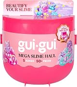 Gui Gui Mega Slime Haul 50+ Pieces 5 Slimes Beauty Tools Exclusive Mini view 1