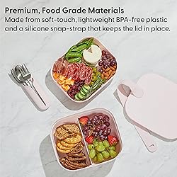 W&P Porter Bento Lunch Box, 3 Compartment Bento Box