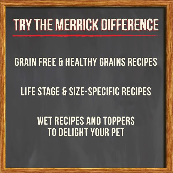MERRICK GRAIN FREE BONE BROTH, PREMIUM HUMAN GRADE AND GLUTEN FREE DOG AND CAT FOOD TOPPER POUCHES, BEEF – 16 OZ. POUCH