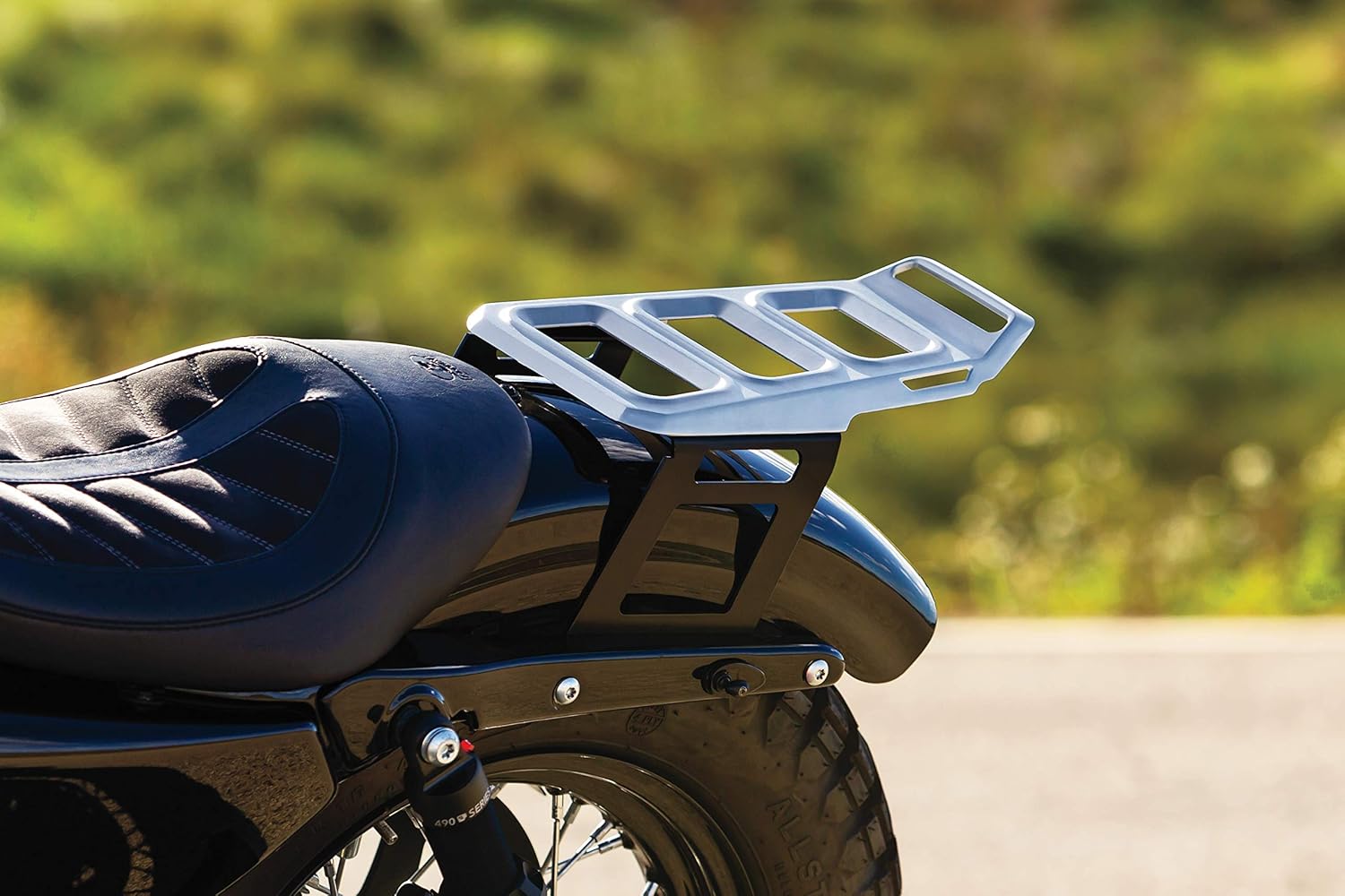 Motorcycle 6665 Kuryakyn Accessory Black Satin Motorcycles Xl Harley Davidson 2004 19 For Rack Luggage Storage Mount Fixed Dillinger Luggage Racks Frames Accessories New Products Novelty Items Www Klevering Com