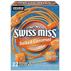 Swiss Miss Salted Caramel Hot Cocoa, Keurig Single