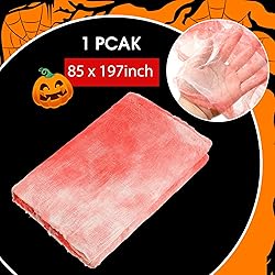 Boao Halloween Cheese cloth 85 x 197 Inch Bloody
