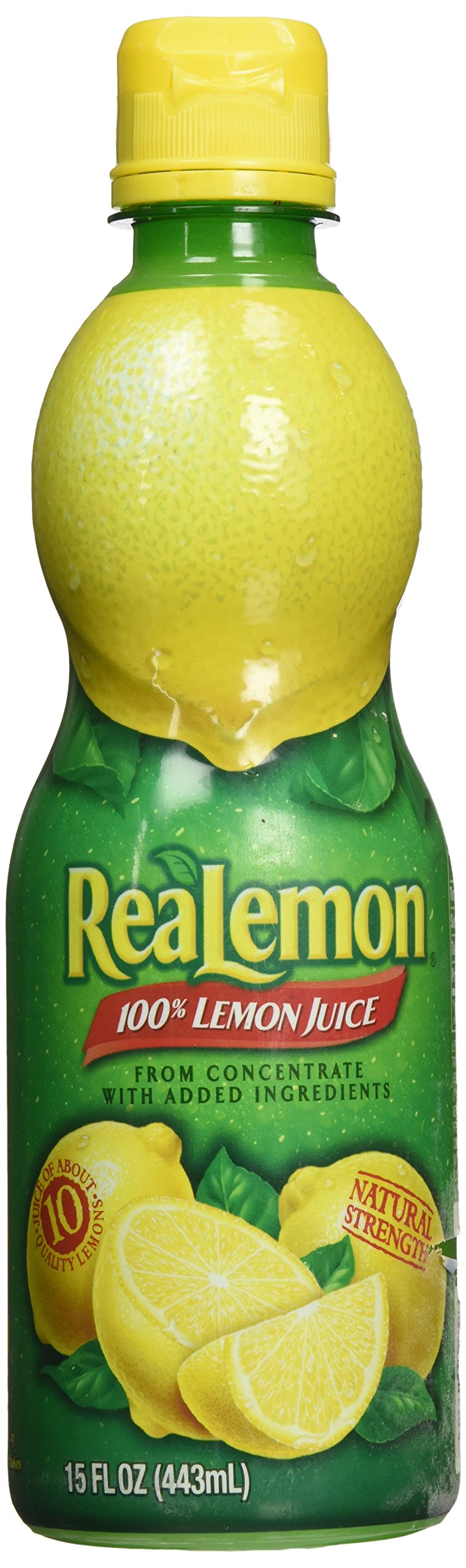 Realemon 100 Lemon Juice, 15 oz