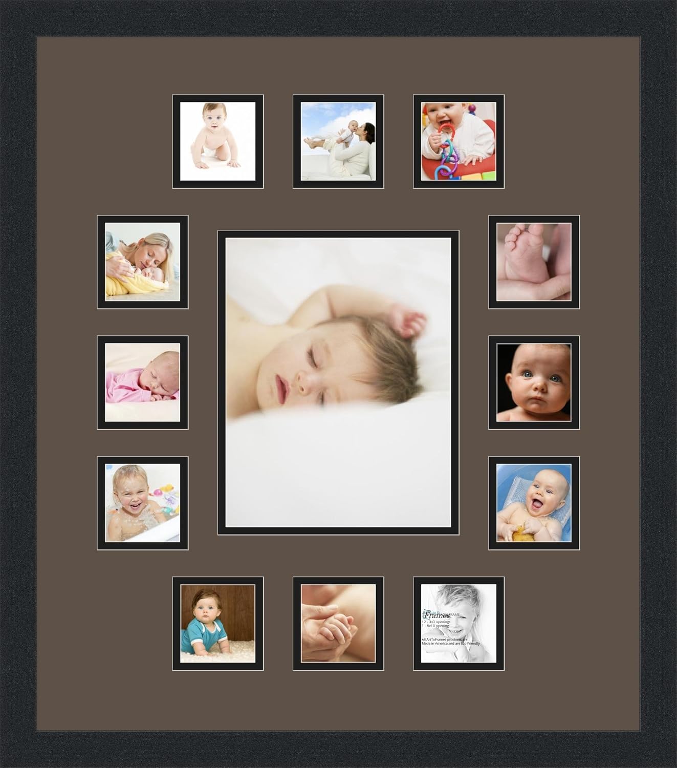 Art to Frames DoubleMultimat676119/89FRBW26079 Collage Photo Frame