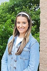 White 1 Inch Satin Hard Headband