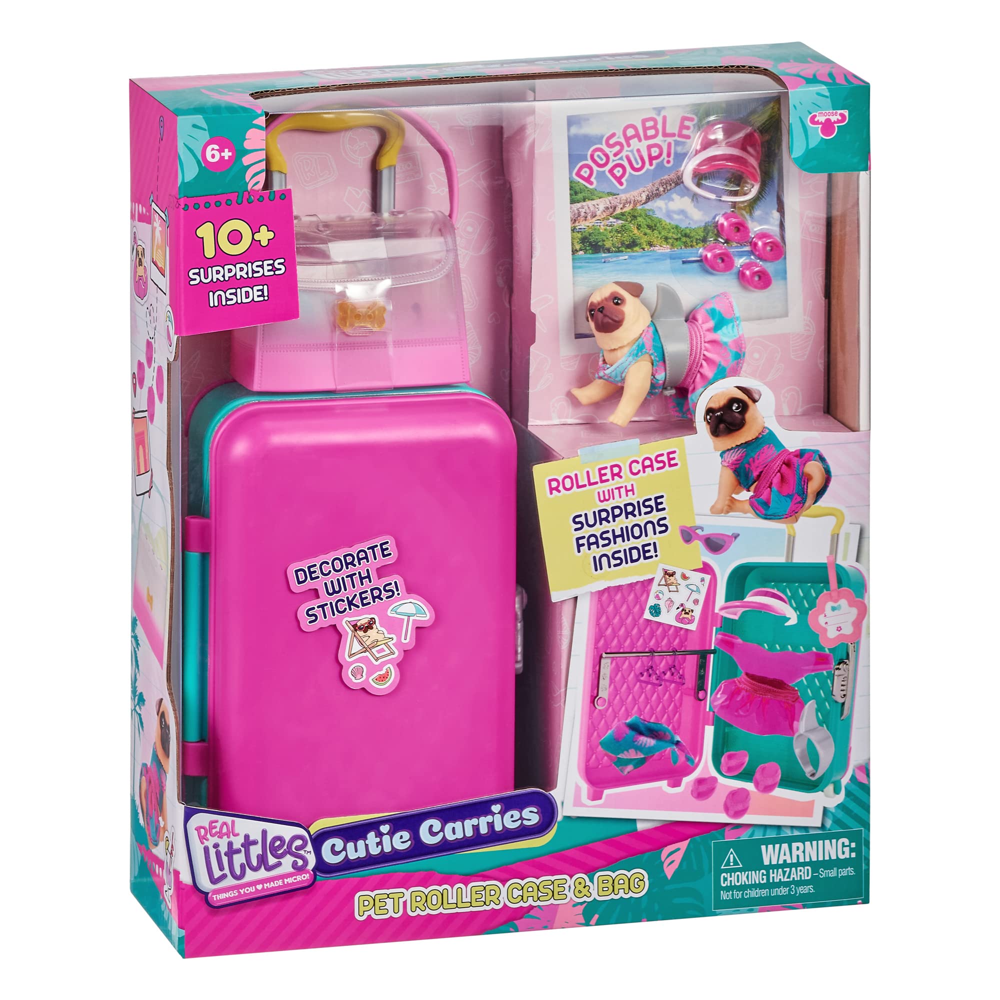Real Littles S5 Cutie Carries Pet Roller Case & Bag Pk