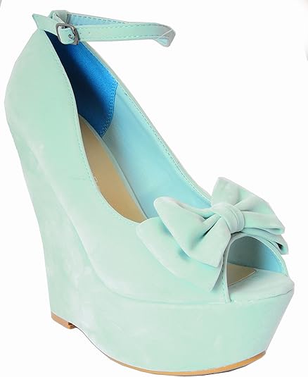 mint green ladies shoes
