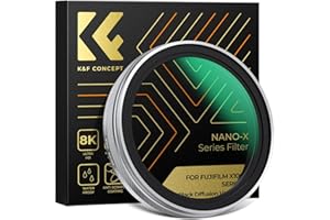 K&F Concept X100 Lens Black Mist 1/4 Filter, Multi Coated HD Optical Glass Scratch-Resistant Compatible with Fu-ji X100, X100
