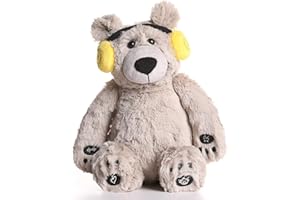 Lulla Bear by Alex & Kate - Mom’s Heartbeat Sound, White Noise, and Lullabies - Portable Toddler Sleep Aid Toy, Baby Sleep Soothing Sounds for Newborn Crib to Comfort, Gender Neutral