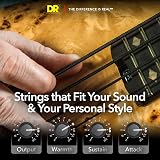 DR Strings Black Beauties 5-String Bass Set 40-120 K3 Coated Black view 5