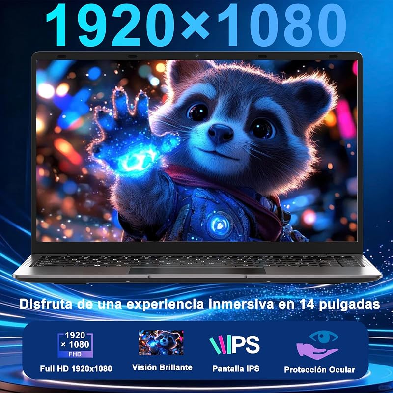 2026 Ordenador Portátil 14" Win11 8GB 256GB SSD  - Gris