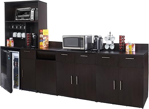 Amazon Com Coffee Kitchen Lunch Break Room Cabinets Model 4444