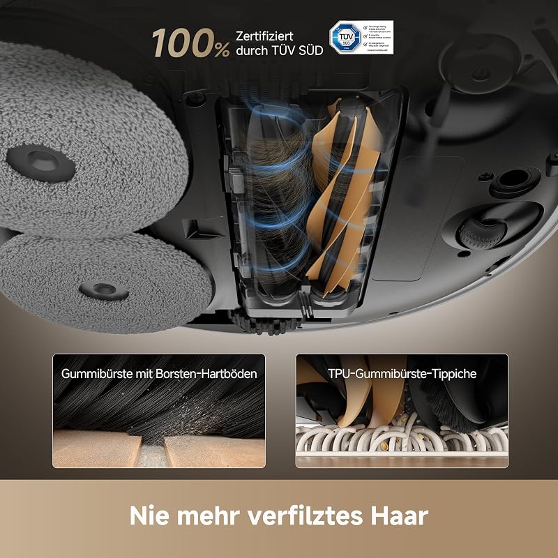 X50 Ultra Complete Saugroboter mit Wischfunktion,20.000 Pa