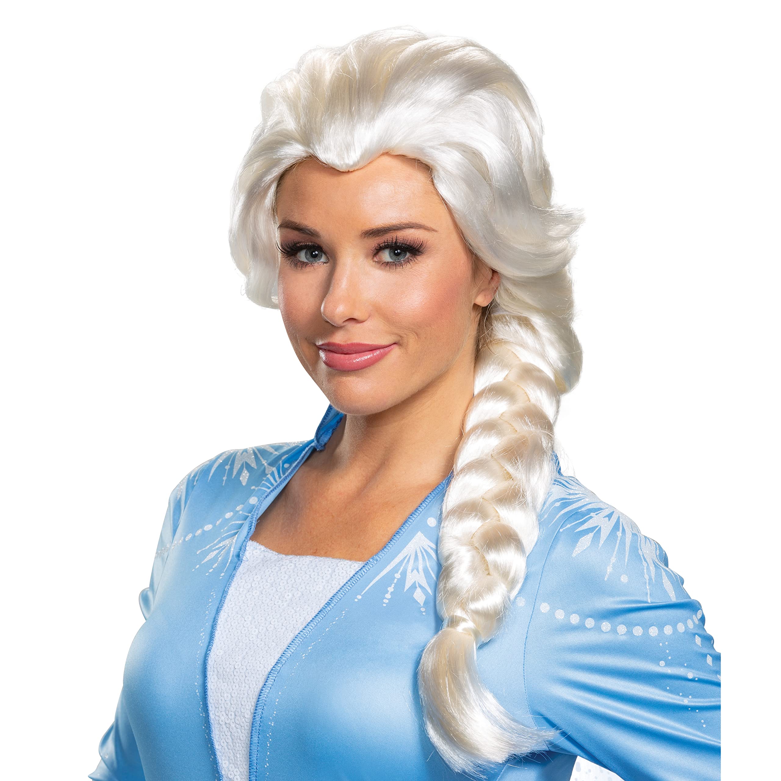 DISGUISE Women's Disney Elsa Frozen 2 Adult Wig Sized Costumes, One
