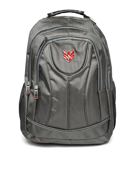 Swiss Eagle 23 Ltrs Grey School Backpack (SE3710GYRD)