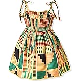 Aalizzwell Infant Baby Girls Spaghetti Strap Smocking Dress