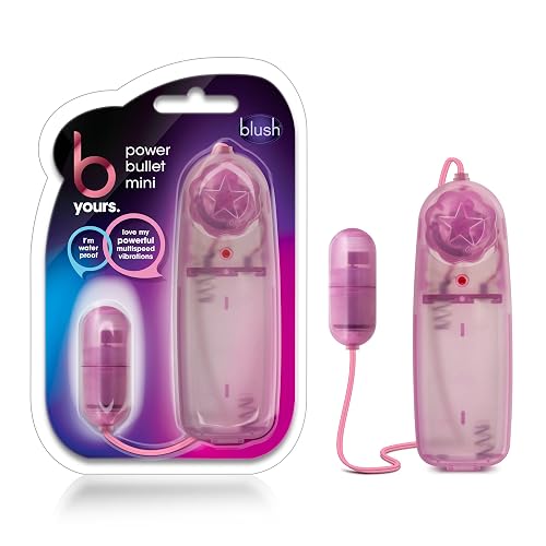 Power Bullet Blush B Yours Power Bullet Mini Pink, Remote Control Micro Vibrator ...